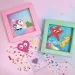 PlayBox: Set creativo per la realizzazione di immagini con perline da stirare - Unicorno