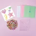 PlayBox: Set creativo per la realizzazione di immagini con perline da stirare - Unicorno