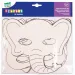 PlayBox: Set di 16 maschere di animali in carta