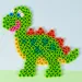 PlayBox: XL piastra per perline stirabili a forma di dinosauro 1 pezzo