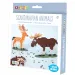 PlayBox: perline termoadesive MIDI da 5 mm, set da 2400 pezzi - Animali della foresta
