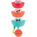 Playgo: Set di 3 giocattoli da bagno - Facce buffe