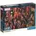 Puzzle Compact 1000 pezzi Marvel Heroes 70x50cm - Clementoni