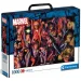 Puzzle da 1000 pezzi con supereroi Marvel in valigetta - Clementoni
