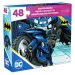 Puzzle da 48 pezzi DC Comics Batman sulla moto - Spin Master