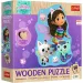 Puzzle in legno da 50 pezzi con contorni della casa delle bambole di Gabi - Trefl
