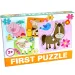 Puzzle per bambini con animali domestici - D-Toys