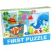 Puzzle per bambini con animali marini - D-Toys