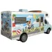 RC Camper da viaggio Holiday con luci 27MHz in scala 1/32 20cm