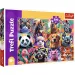 Ritratti divertenti di animali puzzle da 300 pezzi - Trefl