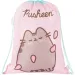 Sacca sportiva rosa Pusheen, 34x43 cm