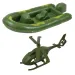 Set Militare: Grande set di gioco militare con veicoli e figure di soldati