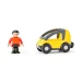 Set da gioco: garage in legno a due piani con veicoli - Woodyland