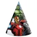Set di 6 cappellini di carta degli Avengers per feste