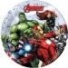 Set di 8 piatti di carta Avengers da 20 cm