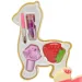 Set di Trucco: Set di palette trucco a tre livelli a forma di lama