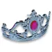 Set di bellezza da principessa con tiara, bacchetta magica e orecchini
