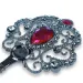 Set di bellezza da principessa con tiara, fermaglio e accessori