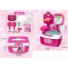 Set di bellezza portatile rosa da 19 pezzi