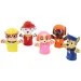 Set di finger puppet dei personaggi di Paw Patrol, confezione da 5 pezzi