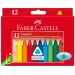 Set di pastelli a cera triangolari, 12 pezzi - Faber-Castell