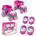 Set di pattini a rotelle a tema unicorno con protezioni - Mondo Toys
