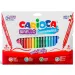 Set di pennarelli colorati con doppia punta 24 pezzi - Carioca