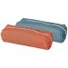 Spirit: Astuccio cilindrico elegante arancione o blu 18,5x6,5cm