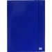 Spirit: Cartella elastica in cartoncino blu A4 900g
