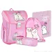 Spirit: Happy Cat rosa set di zaini scolastici 4 pezzi 38x28x17cm