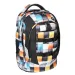 Spirit: Zaino ergonomico a quadri urbani per la scuola 46x33x22cm