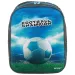 Spirit: Zaino per lasilo con motivo 3D di calcio "Football Champion" arrotondato 30x25x12cm