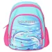Spirit: Zaino scolastico arrotondato con delfini, 24x13x31cm