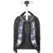 Spirit: Zaino scuola trolley nero con motivo blu