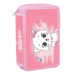 Spirit: astuccio imbottito a tre livelli con motivo Little Kitty, set da 28 pezzi