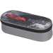 Spirit: astuccio ovale per penne con stampa di auto sportive "Speed" 20x10x6cm