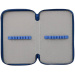 Spirit: astuccio pre-riempito a tre scomparti Football Blue