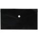 Spirit: cartella portadocumenti nera con chiusura a pressione 235x115 mm