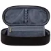 St.Right: Astuccio ovale nero con cagnolino assonnato, 23 cm