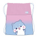 St.Right Blue Hamster sacca da ginnastica, sacca sportiva 34x43 cm
