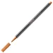 Stabilo: Pen 68 1,4mm pennarello in fibra color rame metallizzato