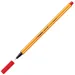 Stabilo: Point 88 penna a punta fine 0,4 mm di colore rosso