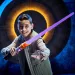 Star Wars Power Crystal spada laser con cristallo di energia - Hasbro