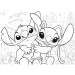 Stitch 2 in 1 puzzle da 24 pezzi e libro da colorare 35x25cm - Lisciani