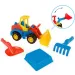 Tech Truck Set da Sabbia con Caricatore 27cm - Wader