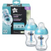 Tommee Tippee: Advanced ANTI-COLIC biberon turchese set da 2 pezzi 260 ml (0 mesi+)