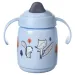 Tommee Tippee: Superstar bicchiere con beccuccio blu 300ml (6 mesi +)