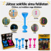 Tossit Starter Pack — gioco di freccette con ventose in silicone rosa e azzurro