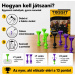 Tossit Starter Pack gioco di freccette con ventose in silicone, viola e verde