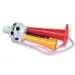 Tromba da collo con pallone da calcio a triplo clacson 13 cm